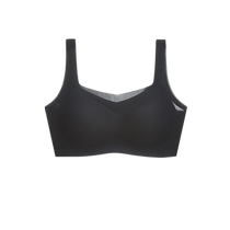 Catman Seamless Underwear for Women with Large Breasts and Small Breasts without Wires Summer Ultra-Thin Cool Sports Beauty Vest Bra