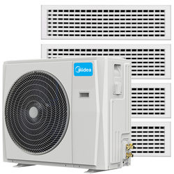 Midea Central Air Conditioner One Drag four ducts Households, one drag, three MDS starlight plaza PRO multi -connected