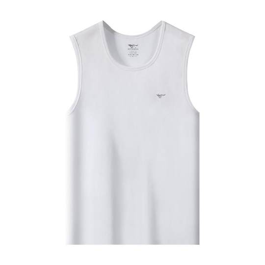Septwolves men's vest wide shoulder pure cotton bottoming wear