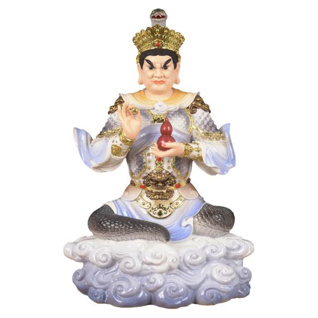 Python statue body snake real body resin home offering