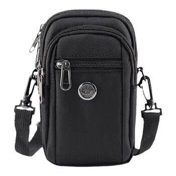 Horizontal and vertical belt water-repellent outdoor sports mobile phone bag
