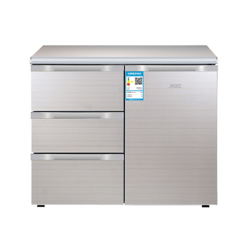 Horizontal refrigerator household small built-in cabinet refrigerator