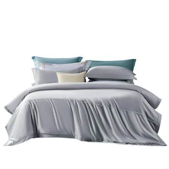 Fuanna home textiles 100-count long-staple cotton four-piece set pure cotton bed sheet quilt cover hotel bed and breakfast bedding