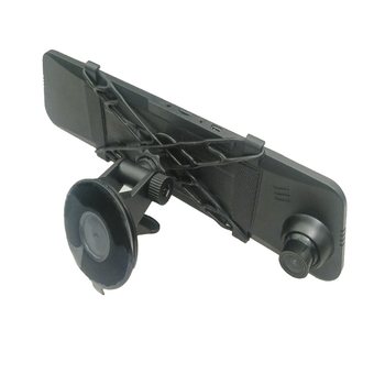 Rearview mirror type recorder navigator suction cup bracket