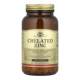 Solgar Chelated Zinc Tablets ສັງກະສີສະຫນັບສະຫນູນລະບົບພູມຕ້ານທານຂອງຮ່າງກາຍແລະສະຫນັບສະຫນູນຜິວຫນັງ antioxidant, ການເຕີບໂຕຂອງເຊນທີ່ມີສຸຂະພາບດີແລະການພັດທະນາກ້າມຊີ້ນ