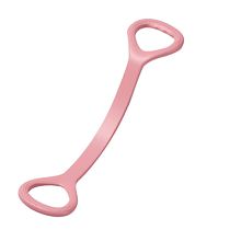 Yoga 8-figure tension rope liquid silicone home fitness open shoulder open back yoga stretching elastic band back training tool