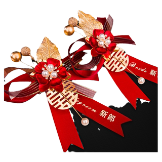 Свадьба жених невеста брошь корсаж