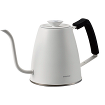 HARIO Japanese stainless steel drip filter long mouth thin mouth pot hand brewing pot coffee pot hot water pot coffee appliance DKG