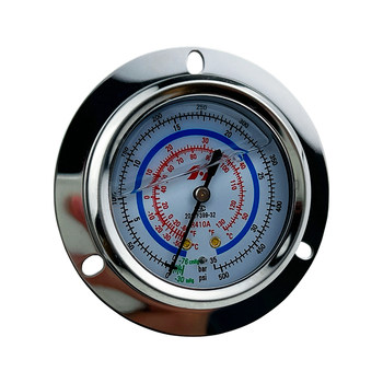 Refrigeration unit pressure gauge r22r134a