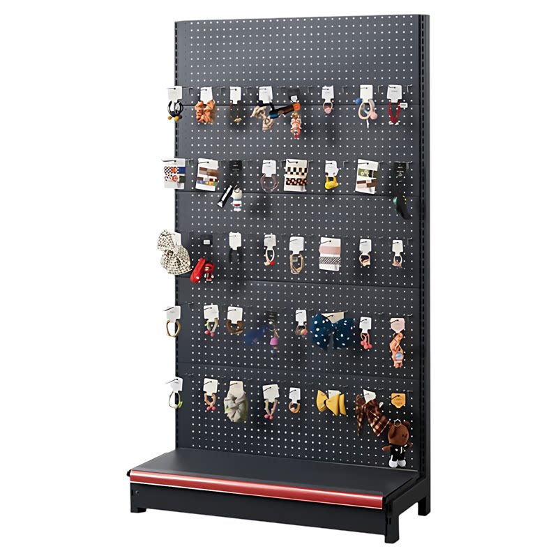 Hole board shelf display rack hardware tools hanging board storage rack jewelry stationery storage supermarket gun rack display rack