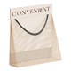 Garbage bag storage artifact kitchen wall-mounted mesh bag storage bag back cabinet door plastic bag storage multi-function hanging bag