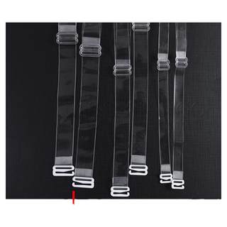 Invisible and transparent versatile underwear straps can be exposed