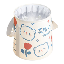 Foldable footbath bag footbath insulated footbath bucket dormitory deep bucket over calf home portable footbath artifact