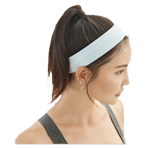 tvi wide hair band for women running sports fitness anti-sweat anti-slip basketball yoga sweat-absorbent hair band trendy