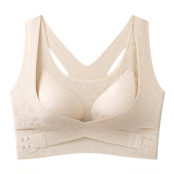 Adjustable breast-retracting chinese style underwear for women to prevent sagging