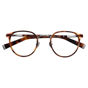 Japanese Handmade Designer Eyeglass Frames, Ultra-Light, Stylish, High-End Pure Titanium Round Frames, Anti-Blue Light, Photochromic Glasses