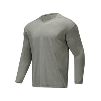 Decathlon long sleeve men's soft and breathable sports t-shirt