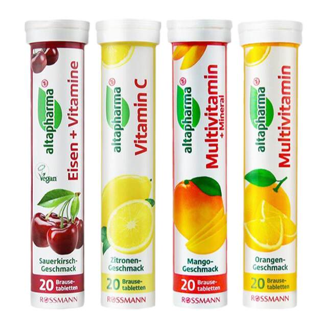 Altapharma German vc ເຄື່ອງດື່ມໝາກນາວ ວິຕາມິນຊີ ສໍາລັບເດັກນ້ອຍ 20 ເມັດ/ກ່ອງ