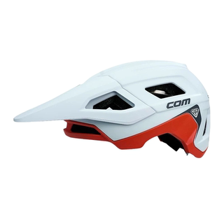com头盔山地林道骑行装备一体成型自行车半盔速降越野男女安全帽