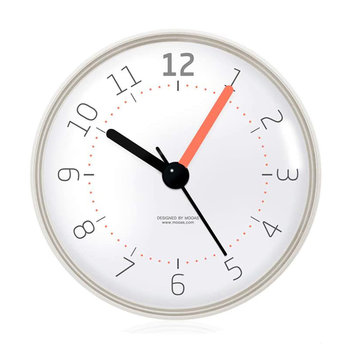 Waterproof refrigerator sticker bathroom glass clock