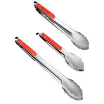 Stainless steel clip food clip kitchen barbecue clip barbecue tool special clip for frying steak anti-scalding bread clip 1789