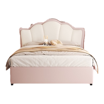 Mousse official flagship store modern simple storage bed light luxury soft package double bed does not disturb each other silicone bed master bedroom