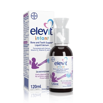 (Self-operated) Elevit Infant Liquid Calcium Zinc VK2 Vitamin VD3 Childrens Vanilla Flavor 120ml