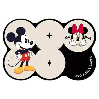 米奇浴室吸水地垫卫生间防滑速干脚垫厕所入户门口硅藻泥吸水地毯