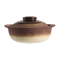 Old-fashioned clay pot for household high-temperature resistant dry-fired non-cracking clay pot for gas stove special ceramic tile stew pot for soup