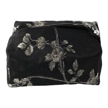 Brocade tissue box creative cardboard box set tissue bag