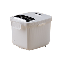 Body wash with small white foam feet barrel heating thermostatic germicidal fully automatic footbath electric massage for domestic foot bath 2796