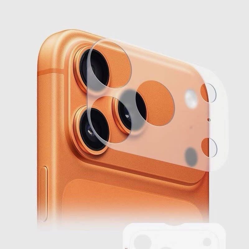 Tooyu โมดูลเลนส์กล้อง สำหรับ Apple 17 Pro Max สติกเกอร์ป้องกัน ฟิล์มป้องกันเลนส์แบบมองไม่เห็น นาโนชิลด์เลนส์