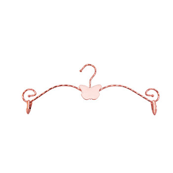 Thick bra gold clip underwear rack non-slip