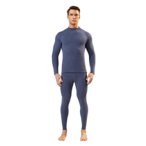 Catman Autumn Clothes and Autumn Pants Mens Suit Teenagers Bottoming Close-fitting Thermal Clothes 2024 New Thermal Underwear Mens Style