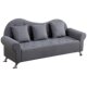 Small apartment sofa will be decorated in European simple and modern style