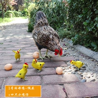 Курица №1 пониженный вариант + 4 цыпленка + 4 яйца