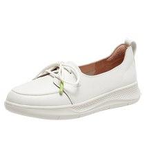 (Same style in shopping malls) Hush Puppies 2024 Spring New Bow Slip-on Loafers Womens Single Shoes B6P09AA4