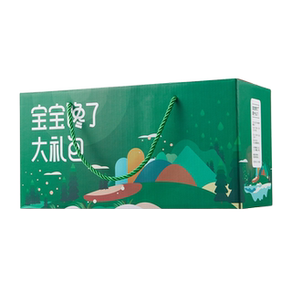 Bébé a envie d'articles du nouvel an et d'un coffret cadeau du nouvel an