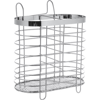 Large capacity hanging drain stainless steel chopstick tube