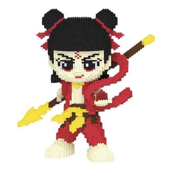 Nezha 2 Building Blocks 2026 New Model High Difficulty Adult Version Toy Assembly for Ages 8 to 12 Nezha's Sea Battle Gift National Trend