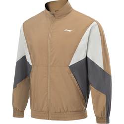 Li Ning Water Repellent Jacket Spring New Fitness Series Cardigan Windbreaker Long Sleeve Stand Collar Outdoor Sportswear