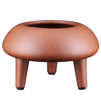 High-end boutique small three-legged wu huaming purple sand basin