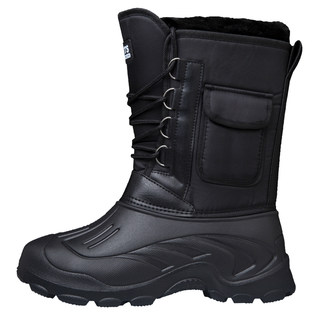 Outdoor waterproof thickened warm boots fishing boots