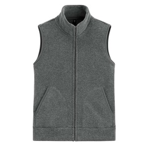 Autumn and winter new shoulder shake velvet vest women's double -sided velvet zipper sleeve -free warm grab vest vest slim horses