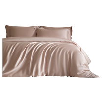 Summer naked sleeping light luxury Tencel quilt cover single piece 150x200x230 dormitory single silk skate silk quilt cover 1 5 meters