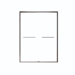 02 Rifeng Shower Room Straight-Shaped Double Sliding Door Sunken Shower Room Bathroom Bathroom Partition Glass Door Home