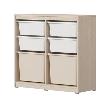 Children's room storage cabinet hansen drawer storage cabinet nordic