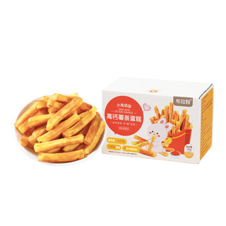 布拉粉小兔团团宝宝营养早餐高钙薯条蛋糕点心小面包儿童健康零食