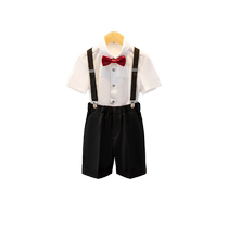 Shanshan little boy dress childrens small suit boy suit flower girl host piano performance suit summer suit