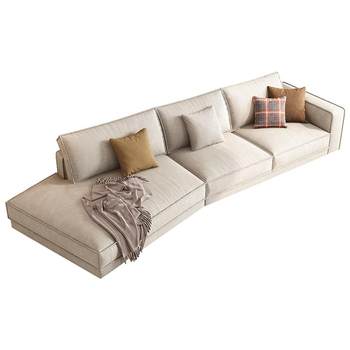Pashaman fabric sofa leave-in technology cloth very simple